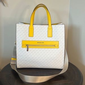 NWT Michael Kors Kenly citrus tote